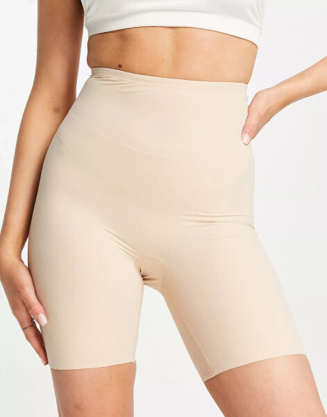 Bye Bra sculpting high waist very high contour shaping short in beige