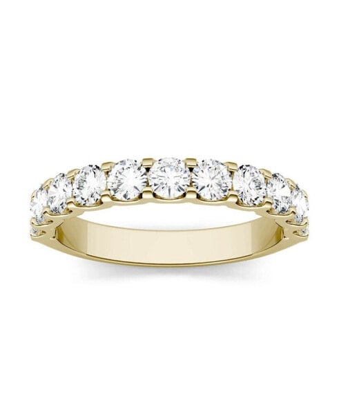 Moissanite Anniversary Band 1-1/10 ct. t.w. Diamond Equivalent in 14k White or Yellow Gold