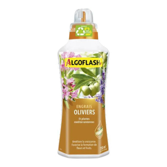 Удобрение ALGOFLASH Olivenbume und mediterrane Pflanzendnger 750 ml