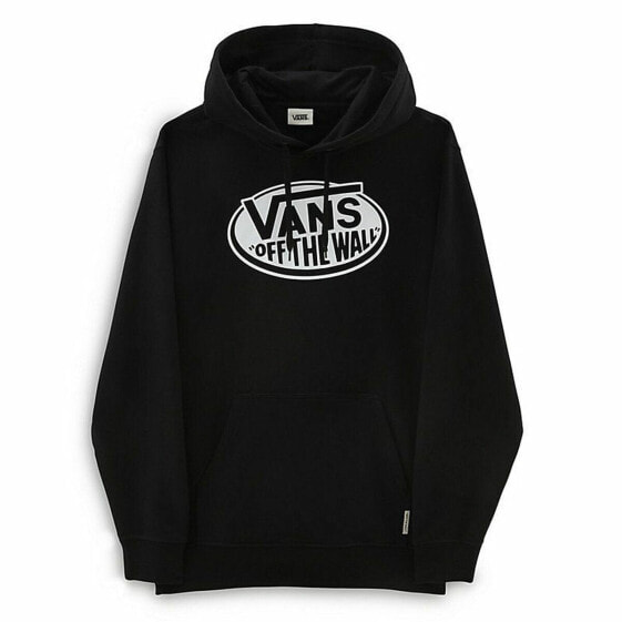 Толстовка с капюшоном мужская Vans Classic Off The Wall Чёрный