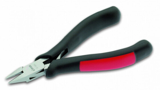 Cimco 100806 - Side-cutting pliers - Electrostatic Discharge (ESD) protection - Steel - Black/Red - 12 cm