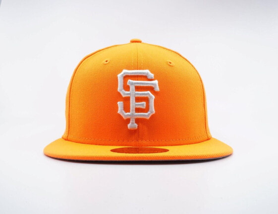 [70699767] Mens New Era MLB SF GIANTS 5950 FITTED - HUNTER FLAME ORANGE GUBS