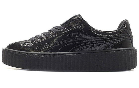 Кроссовки женские PUMA Rihanna Fenty Cracked Leather Black