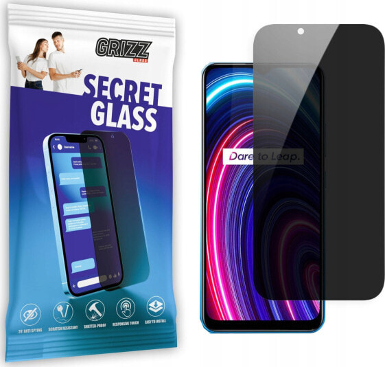 GrizzGlass Szkło prywatyzujące GrizzGlass SecretGlass Realme C25Y