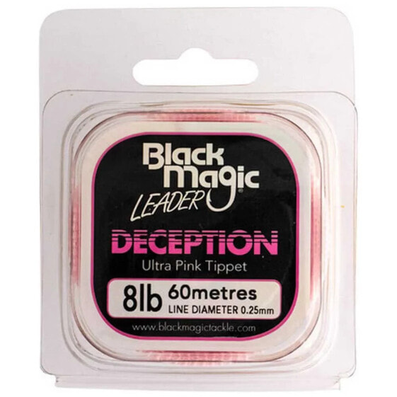 BLACK MAGIC Decepction Ultra Pink Tippet 60 m Fluorocarbon