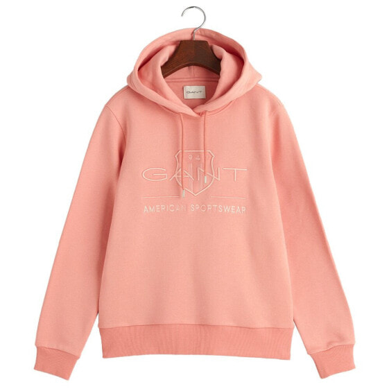 GANT Reg Tonal Shield Hoodie