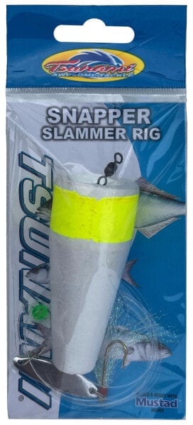 Tsunami Snapper Popper Rig with Metal Prism Hook