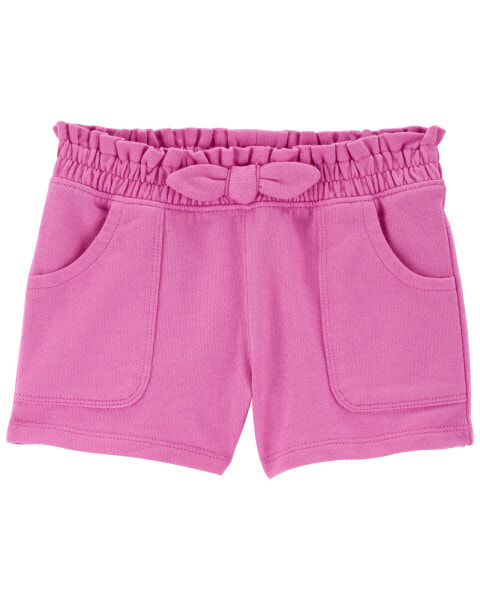 Baby French Terry Pull-On Shorts 12M