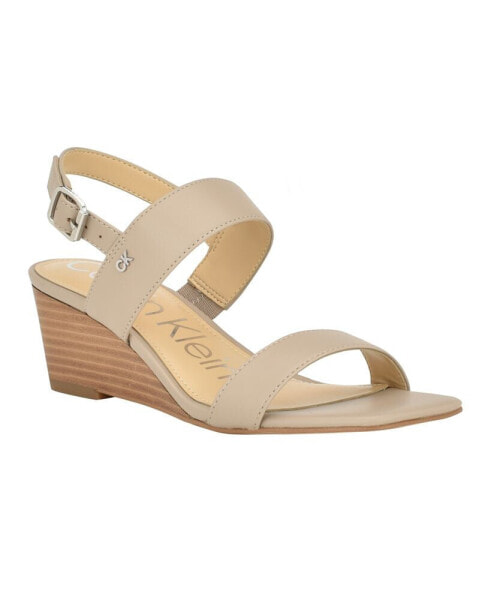 Women's Kayor Strappy Open Toe Wedge Sandals