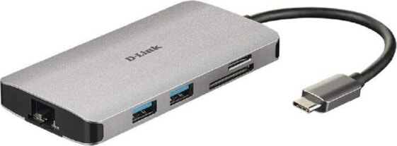 Stacja/replikator D-Link 8w1 USB-C (DUB-M810)