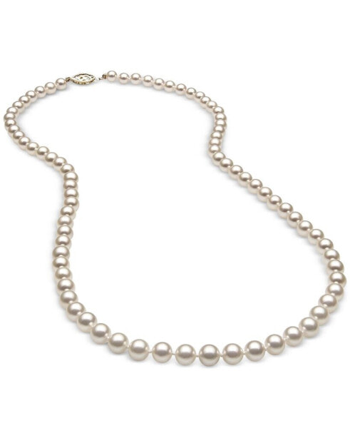 18" Cultured Freshwater Pearl (5mm) Strand in 14k Gold
