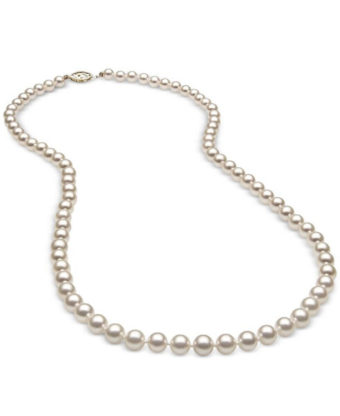 Belle de Mer 18" Cultured Freshwater Pearl (5mm) Strand in 14k Gold