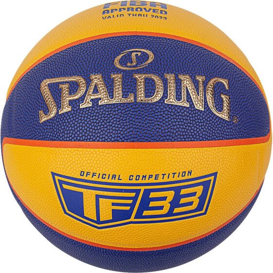 SPALDING TF-33 Gold Basketball Ball