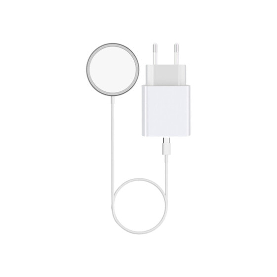 Сетевое зарядное устройство KSIX Apple-compatible Iphone 12 Белое