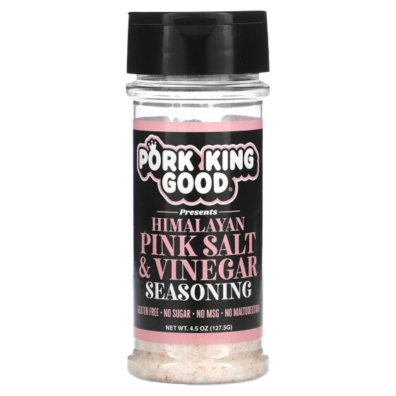 Pork King Good, Гималайская розовая соль и уксус, 127,5 г (4,5 унции)