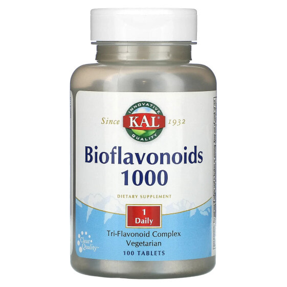 БАД Биофлавоноиды KAL 1,000, 100 таблеток