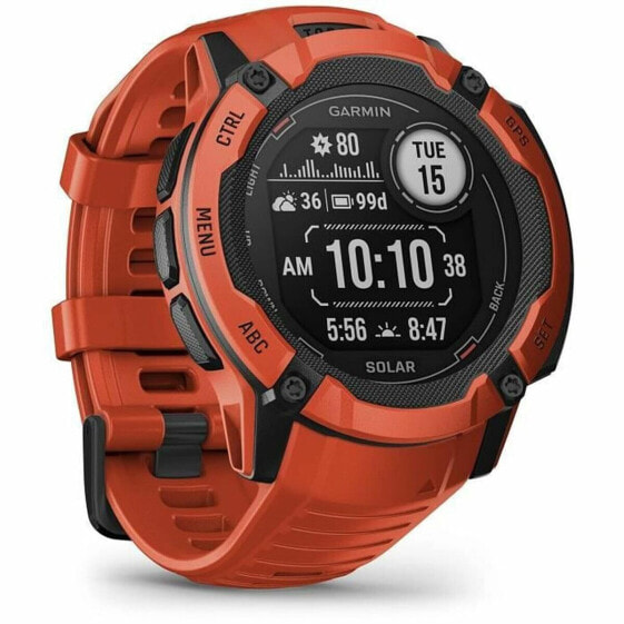 Men's Watch GARMIN Instinct 2X Solar Red Grey