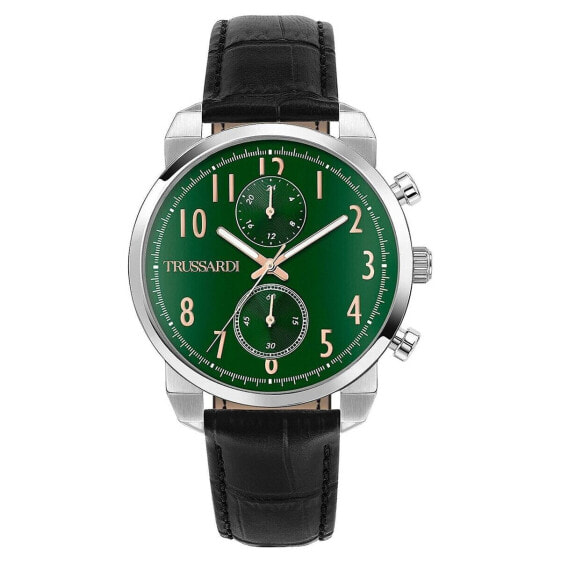 Часы мужские Trussardi R2451154001 Чёрный Зеленый