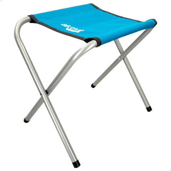 Складной стул для кемпинга AKTIVE 31x27x36 см, стальной, сиденье из водонепроницаемой ткани 300D PVC, 90 кг