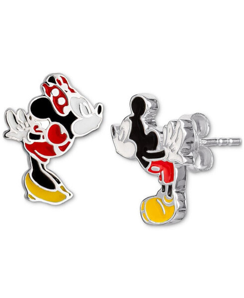 Cерьги Disney Mickey & Minnie Mismatched