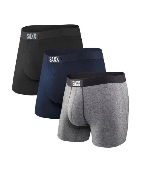 Men's Vibe Super Soft Slim Fit Boxer Brief, 3 PK.