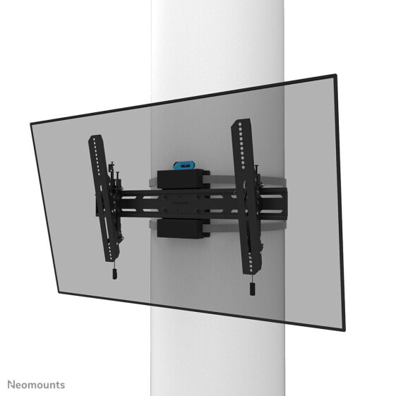 Neomounts TV pillar mount, 101.6 cm (40"), 190.5 cm (75"), 300 x 100 mm, 600 x 400 mm, 0 - 12°, Black
