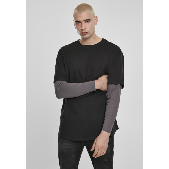 URBAN CLASSICS Oversized Shaped Double long sleeve T-shirt