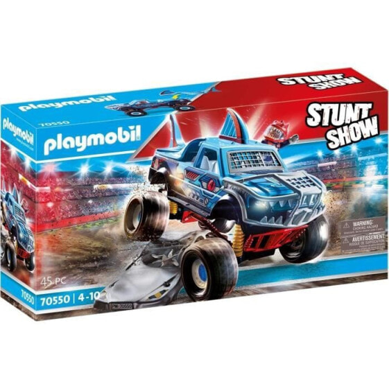 PLAYMOBIL - 70550 - Shark Stunts Monster Truck Stuntshow