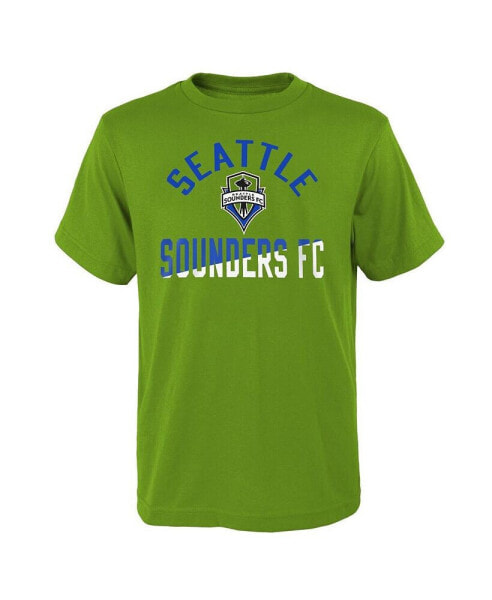 Big Boys Green Seattle Sounders FC Halftime T-shirt