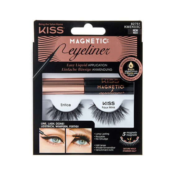Magnetic false eyelashes with eyeliner Eyelash Kit 03 (Magnetic Eyeliner)