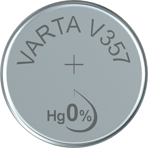 Одноразовая батарейка Varta 357 HC Silver-Oxide 1.55 V 1 шт. 180 mAh Silver