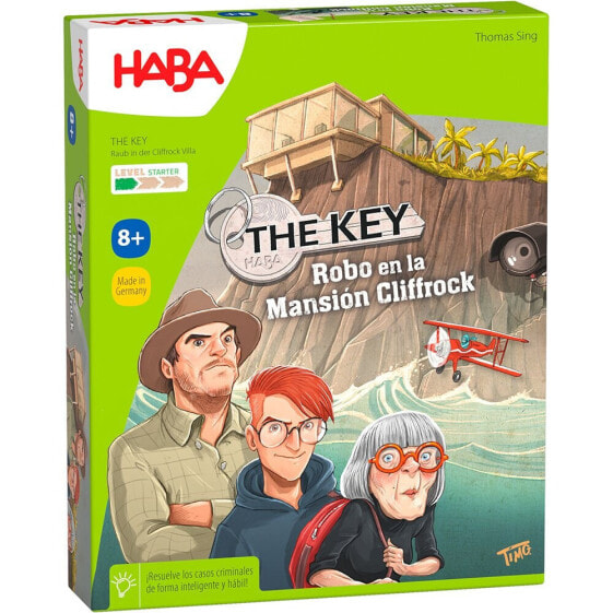 HABA The Key theft in cliffrock villa - board game