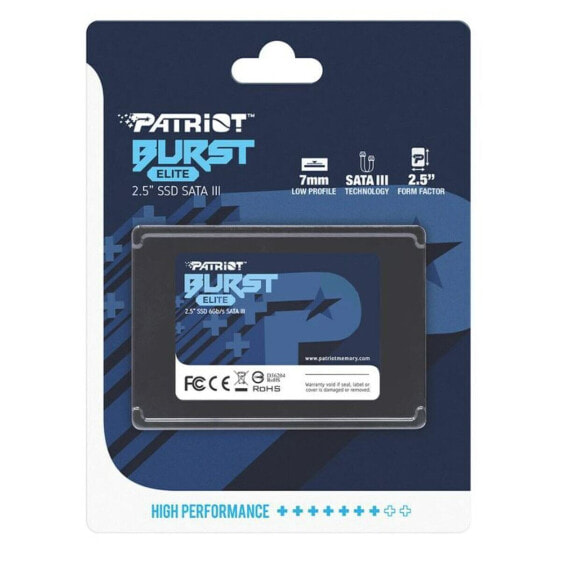 Жесткий диск Patriot Memory Burst Elite 480 GB SSD