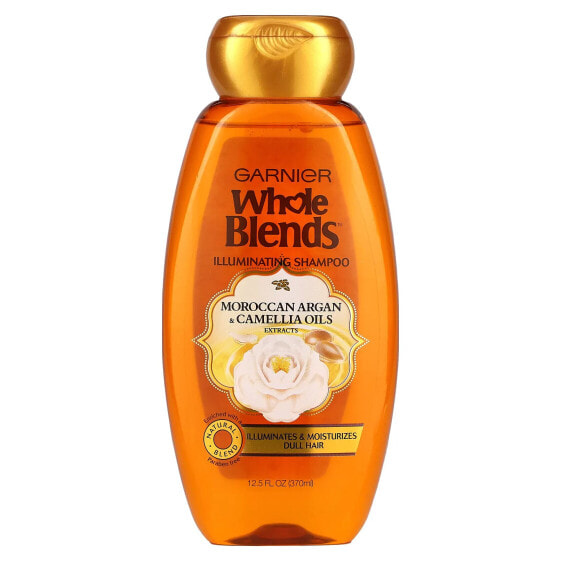 Whole Blends, Illuminating Shampoo, Moroccan Argan & Camellia Oils Extracts, 12.5 fl oz (370 ml)