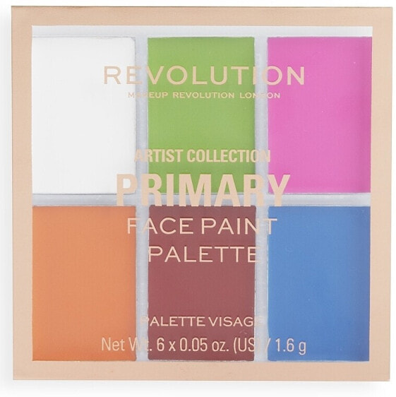 Makeup Revolution Artist Collection Primary Face Paint Palette