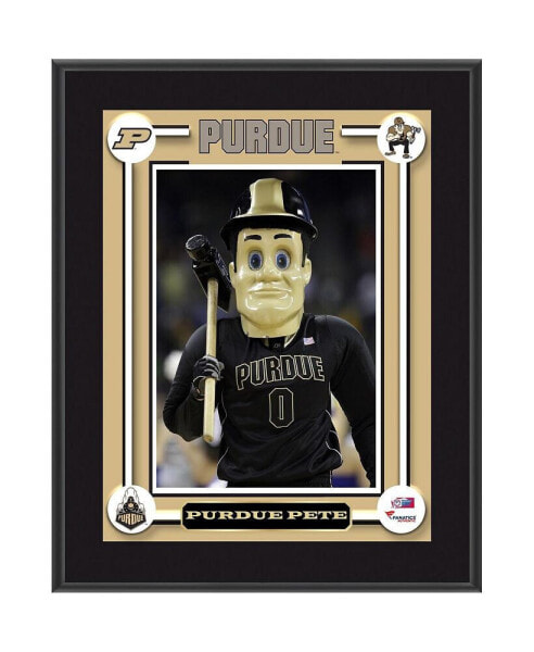 Purdue Boilermakers Purdue Pete Mascot 10.5'' x 13'' Sublimated Plaque