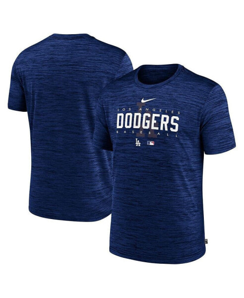 Футболка для тренировок Nike мужская Los Angeles Dodgers Authentic Collection Velocity Performance