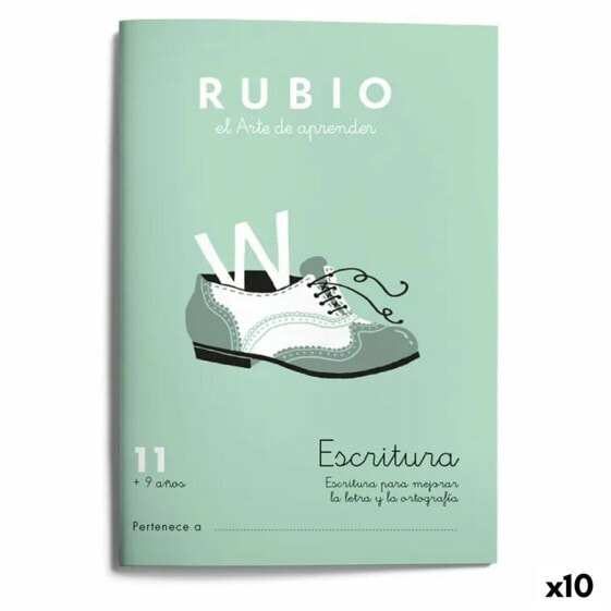 Ноутбук для письма и каллиграфии Rubio Nº11 A5 испанский 20 листов (10 штук)