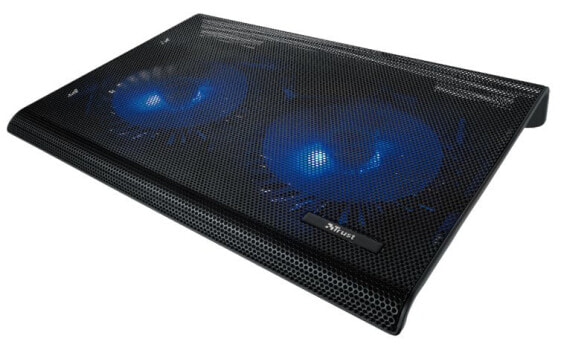 Подставка для ноутбука Trust 20104 черная-синяя USB