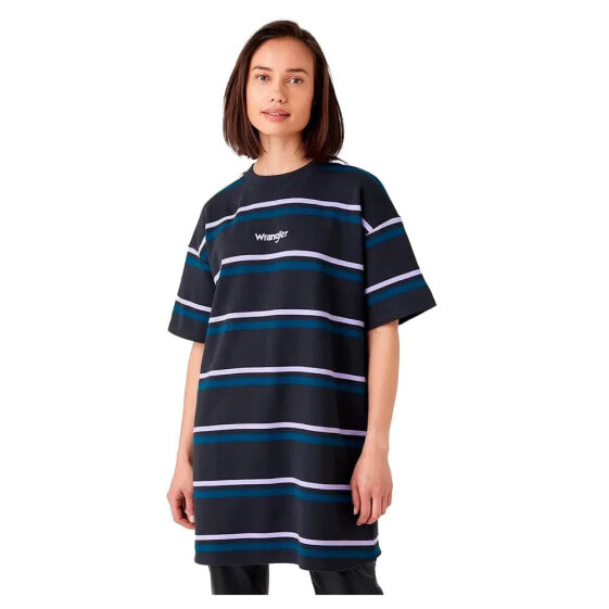 WRANGLER Stripe Sweat Dress