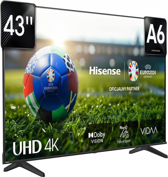 Telewizor Hisense Telewizor LED 43 cale 43A6N