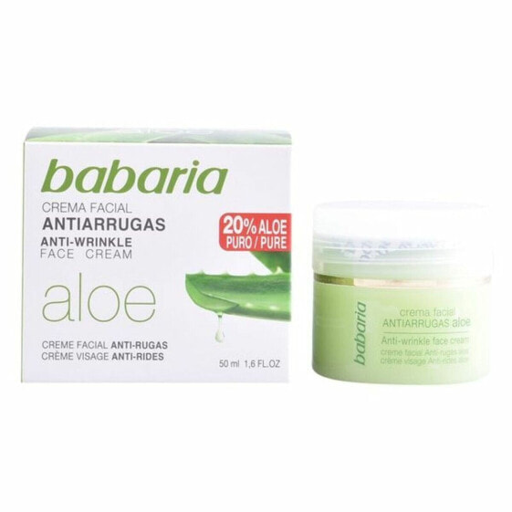 Крем от морщин с алоэ вера Babaria Aloe Vera 50 мл