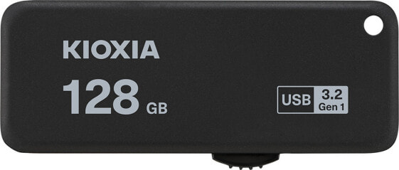 Kioxia TransMemory U365, 128 GB, USB Type-A, 3.2 Gen 1 (3.1 Gen 1), 150 MB/s, Slide, Black
