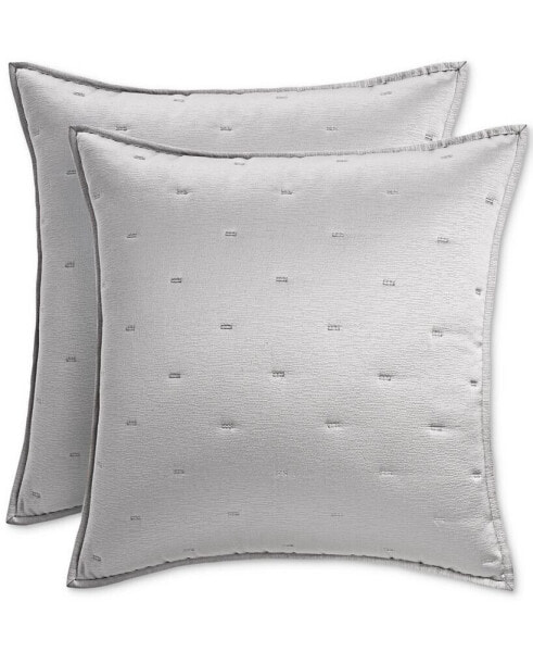 Glint Quilted 2-Pc. European Sham Set, Created for Macy's