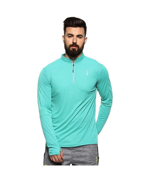 Men's Mint Green Basic Active wear T-Shirt