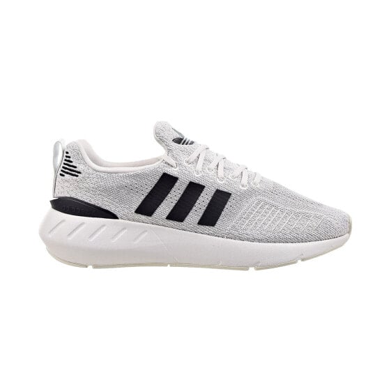 Adidas Swift Run 22 Women's Shoes Crystal White-Core Black-Grey Two GV7969