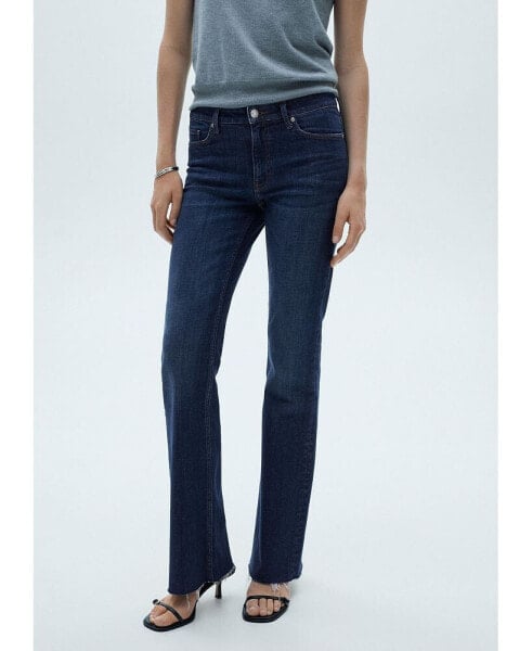 Women's Fiona Flare Mid-Rise Jeans