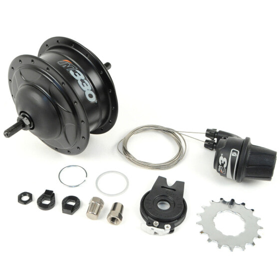 NuVinci N330 CVP Internal Gear Bicycle Rear Hub Black 32h Rim Brake // New C3