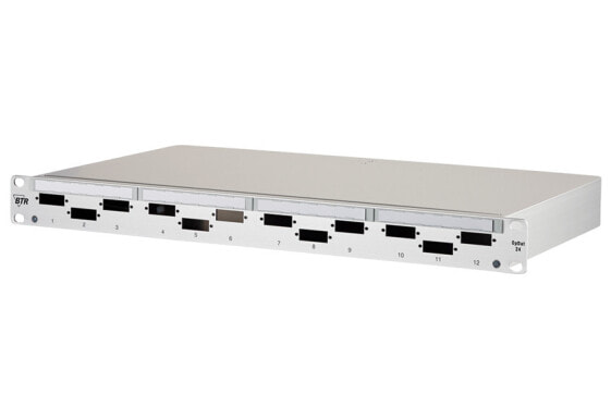 METZ CONNECT 1502005200-E - SC - LC - Silver - Rack mounting - 1U - 482.6 mm - 260.9 mm