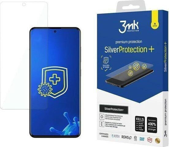 Защитная пленка 3MK Silver Protect+ для Samsung A52/A52 5G - Антимикробная - мокрый монтаж